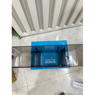 Lọc Tràn Nhựa 3 Ngăn Cho Bể Cá Cảnh (45x13x13cm)