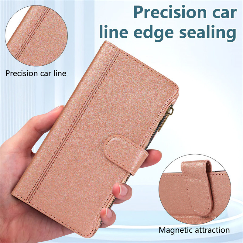 Ốp Lưng Điện Thoại Samsung Galaxy S23 S21 FE S24 S22 Plus Note 20 Ultra A35 A55 A25 A15 A24 A34 A54 Đeo Ngang Có Hộp Đựng Thẻ