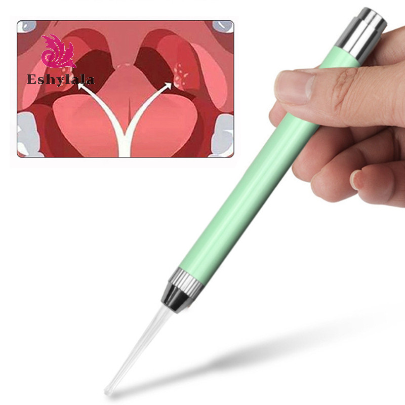 Công cụ loại bỏ đá Tonsil huỳnh quang Dụng cụ tẩy sáp tai Dụng cụ chăm sóc làm sạch miệng Dụng cụ tẩy đá Tonsil Chăm sóc sức khỏe [MỚI]