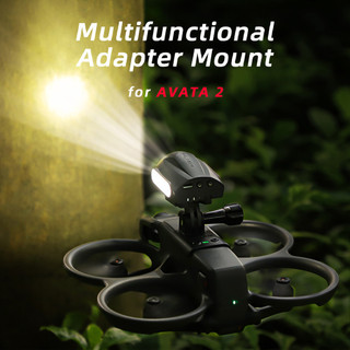 Dành Cho DJI Avata2 Gắn Bộ Phụ Kiện Mở Rộng Đèn Tìm Kiếm Insta360 GO3 Giá Đỡ Máy Ảnh Thể Thao
