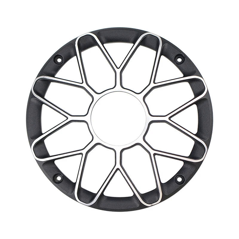 1 Chiếc 6.5 inch SubWoofer Loa Ô Tô Lưới Nướng Bao Da Nhôm Loa Lưới Loa Kim Loại Bảo Vệ Tự Làm