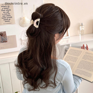 THI Nhiều Màu Sắc Dễ Thương Nhỏ Vuốt Tóc Ngọt Nơ Acetate Phụ Kiện Tóc Cho Nữ Cô Gái Thanh Lịch Tính Khí Kẹp VN