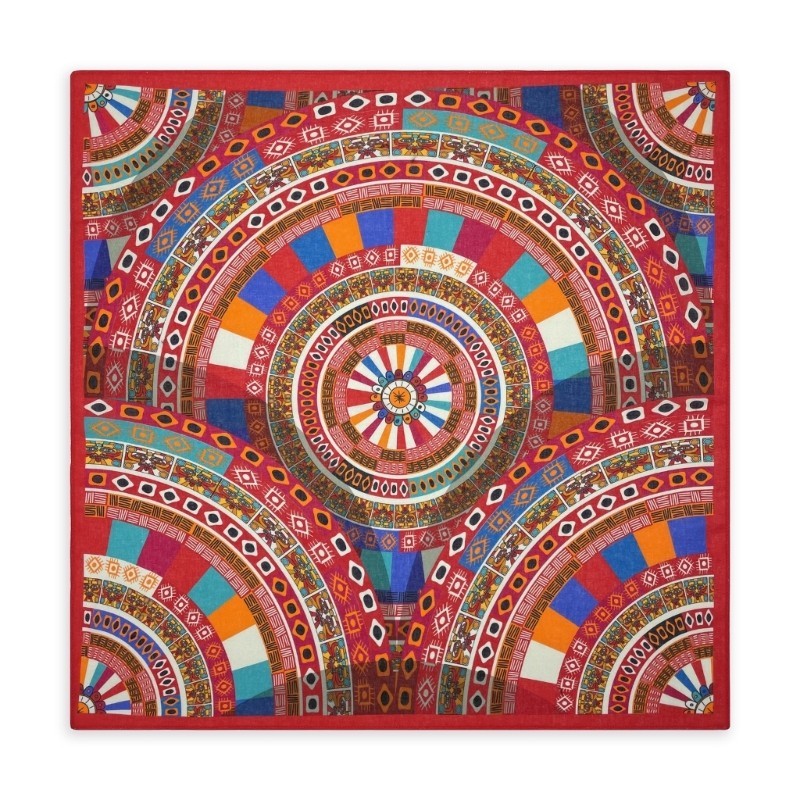 Khăn trùm đầu in hình Bandana Hiphop mềm mại thoải mái Thích hợp cho trang trí nữ
