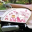sticker Nhãn dán xe hơi Hello Kitty Nhãn dán thân xe Hoạt hình Nhãn dán trang trí dễ thương Chặn trầy xước