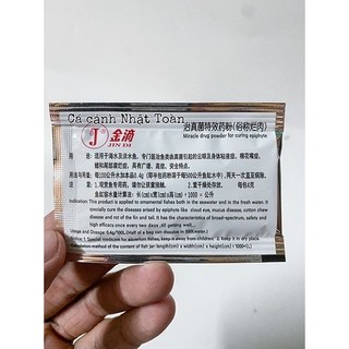 Jindi gói hồng vấn đề xù vẫy, lỡ loét cho cá cảnh