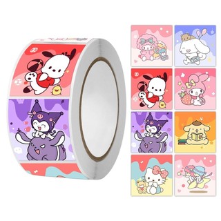 Cuộn 500 Sticker - Hoạt Hình Ngộ Nghĩnh, Quà Tặng, Chúc Mừng Sinh Nhật, Anime [Link2]