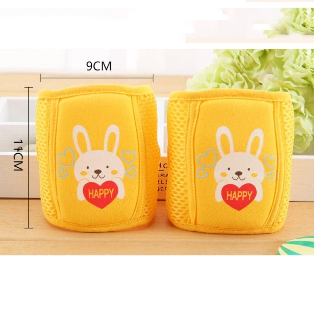 Rolyn Miếng đệm đầu gối cho bé từ vải polyester và cotton, dễ co giãn - Hộp đựng đồ chơi crawling bảo vệ trẻ nhỏ