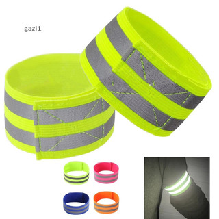 [Gazi1] Dây phản quang Dây đeo tay LED Ánh sáng phản quang Arm Arm Arm Armband Dây đai an toàn cho Boutique