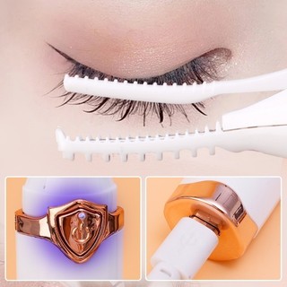 Máy uốn mi làm nóng bằng điện tự nhiên - Kẹp lông mi lâu dài chuyên nghiệp có thể sạc lại USB - Dụng cụ làm đẹp