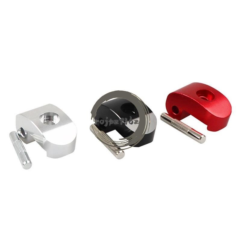 【 ROJpz7IBZ 】 Móc gấp hợp kim nhôm cho Xiaomi M365 và Pro 1S Xe tay ga điện thay thế phụ kiện khối khóa sửa đổi