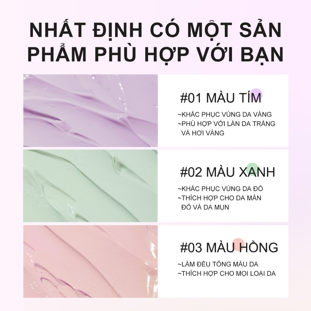 Ảnh Kem Lót FOCALLURE, ZEESEA Dưỡng Ẩm Làm Sáng Da Chống Thấm Nước Trọng Lượng NhẹFA-934 30g 2