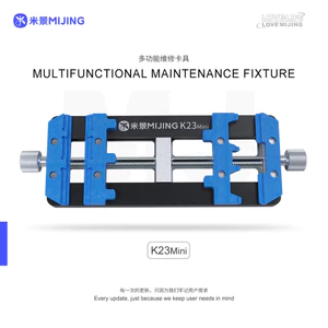 MJ Mijing K23 Mini PCB Hàn Cố Định Trục Kép PCB Ban Hàn Giá Đỡ Cho Điện Thoại Bo Mạch Chủ CPU Keo Loại Bỏ Hàn Sửa Chữa