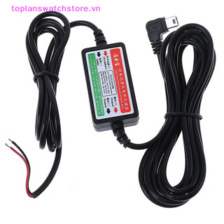 Toplanswatchstore camera hành trình ô tô Cáp cứng USB cho máy quay phim ô tô DVR 12V / 24V đến 5V VN