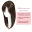 DELMER Thẳng Topper Tóc, Tổng Hợp Tóc Toupee Tóc Toppers, Kẹp Thay Thế Trong Full Cover Liền Mạch Top Tóc Nổ Cho Nữ