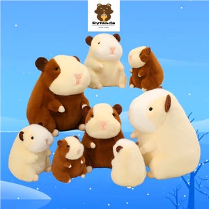 Kawaii Guinea Pig Sang Trọng Đồ Chơi Chuột Vui Nhộn Búp Bê Sang Trọng Thú Cưng Dễ Thương Chuột Nhồi Bông Đồ Chơi Trang Trí Phòng Ngủ Nhà Mềm Mại Cho Bé Đồ Chơi Làm Dịu Trẻ Em Bé Gái Quà Tặng Sinh Nhật Đổi Quà Tặng Quà Tặng