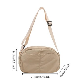 Túi đeo chéo NOOKSTORY, Túi vuông Nylon thông thường, Túi đeo vai khô nhanh sức chứa lớn dành cho nữ