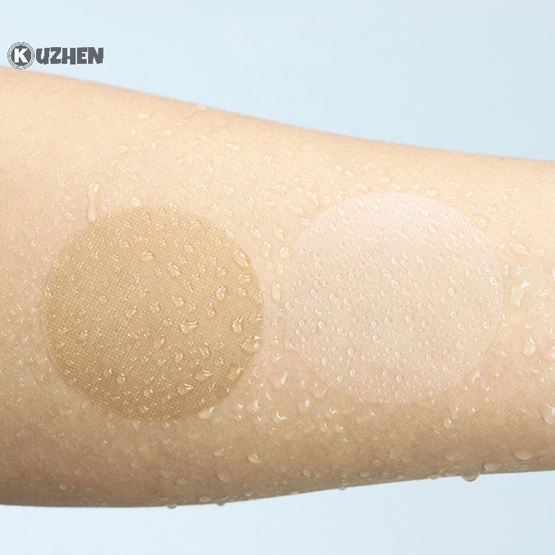 Kuzhen 10 Chiếc Nam Núm Vú Bao Vô Hình Nâng ngực Áo Ngực Chạy Bảo Vệ Núm Vú Miếng Dán HOT