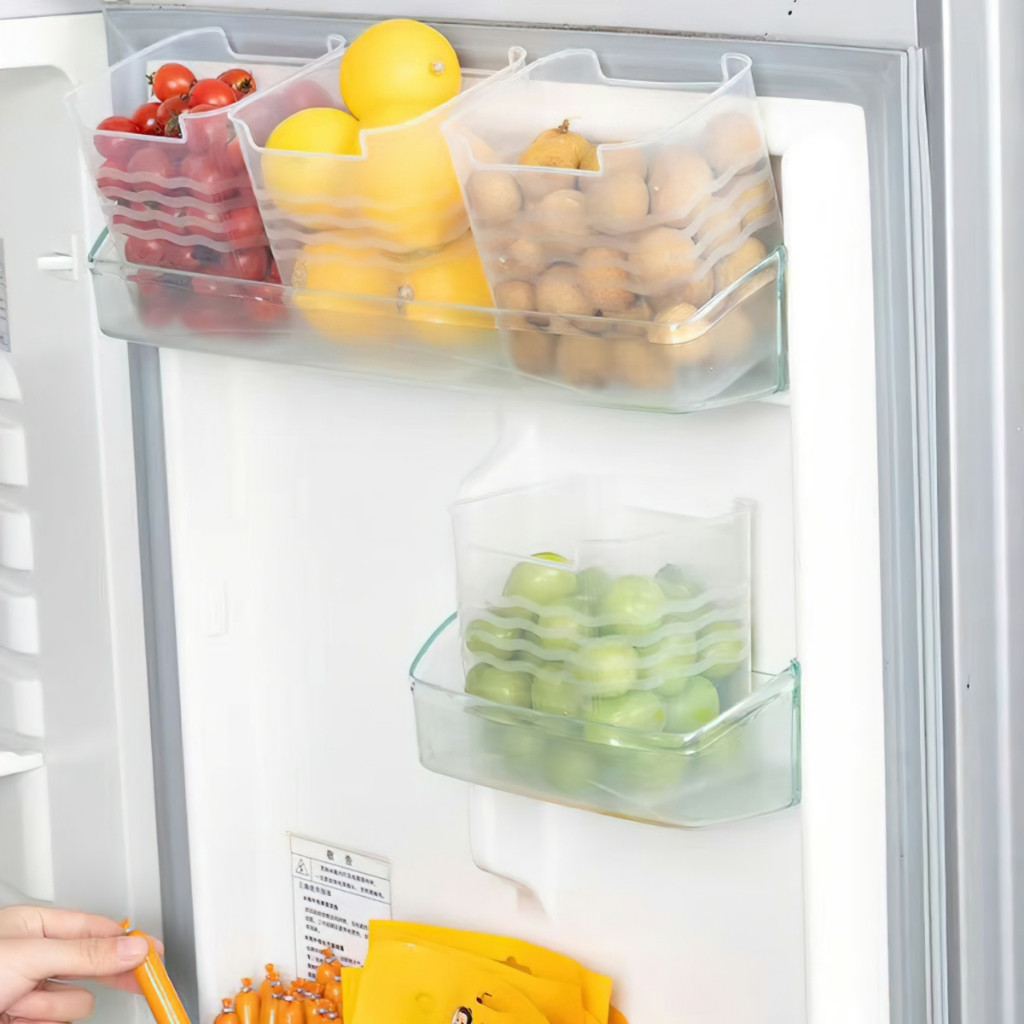 [Combo10] Hộp đựng thực phẩm để cánh cửa tủ lạnh tiện dụng 10 hộp
