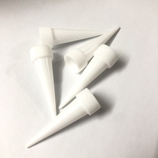 Vòi phun keo silicon trắng, nắp đặc biệt, đầu xoắn ốc, dùng cho niêm phong