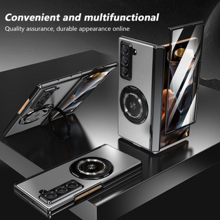 Ốp bảo vệ bản lề xoay 360 hoàn toàn mới cho Samsung Galaxy Z Fold 6 Silm SE Gấp đặc biệt 6 5 4 3 5G có màn hình Phim kính gấp khung