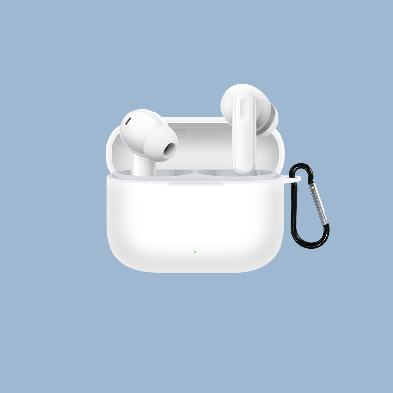 Dành Cho Oppo Enco Buds 3 Pro Vỏ Tai Nghe Silicon Màu Trơn Vỏ Mềm Chống Sốc Có Thể Giặt Tai Nghe Bảo Vệ
