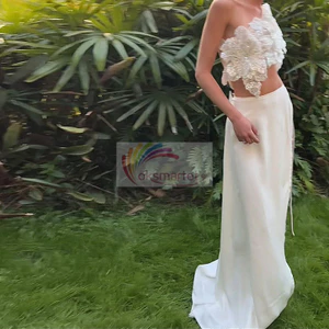 Sản phẩm mới Gợi Cảm Hot Girl Dây Sequin Phối Ren Top Chia Màu Váy Phù Hợp Với