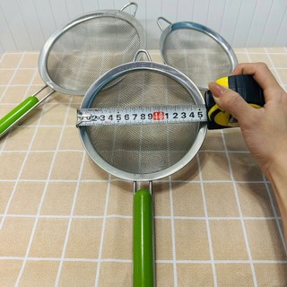 Rây Lọc Viền Inox Cán Xanh Cao Cấp siêu mịn - Trường An VN