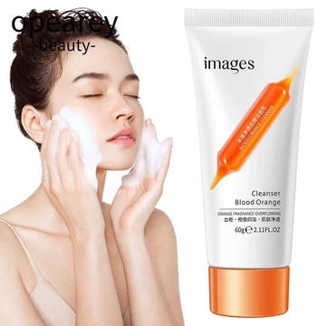 Sữa Rửa Mặt OPEAREY, Sữa Rửa Mặt Hydrat hóa 60g Máu Cam, Làm Săn Chắc Nhẹ Làm Sạch Sâu Sữa Rửa Mặt Dưỡng Ẩm Chăm Sóc Da Mặt