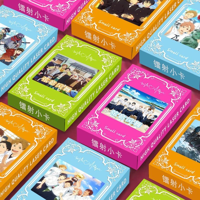 Tsurune: Bộ thẻ câu lạc bộ Kyudo trường trung học Kazemai – 50 thẻ HD độc đáo