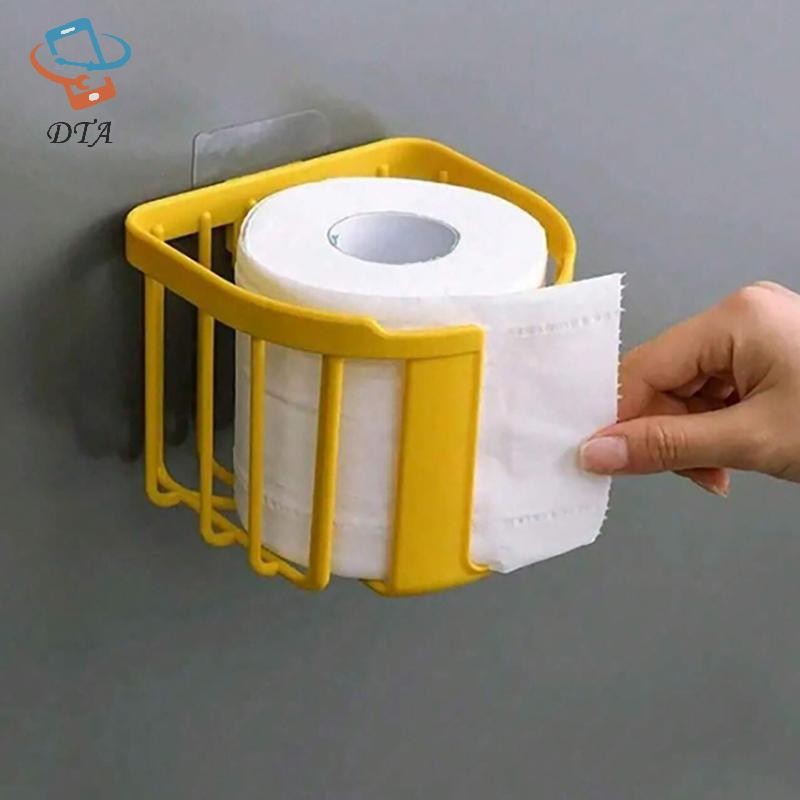 [DTA] Kệ giấy vệ sinh không đục lỗ Phòng tắm Hộp đựng khăn giấy nhà bếp Hộp đựng giấy treo tường Hộp đựng giấy vệ sinh Giấy cuộn VN