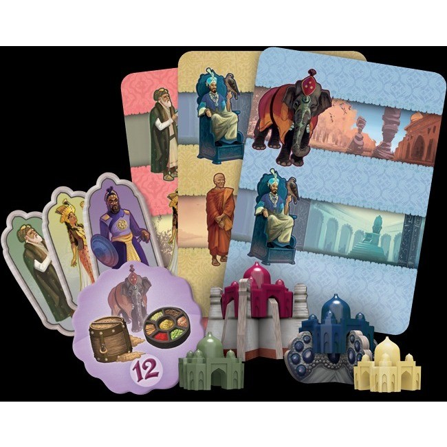 Boardgame Taj Mahal Trò chơi Chính Hãng Board game Đấu Giá Tài Nguyên Tigar