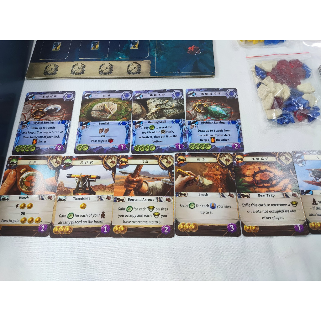 Boardgame Lost Ruin of Arnak bản TQ có sub Anh/Việt Tigarboardgame