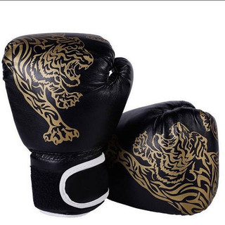 Adult Boxing Glove Professional Training Fight Adult Sanda Muay Thai Sandbag Men and Women Fighting Half Finger Boxing Gloves Jr1a