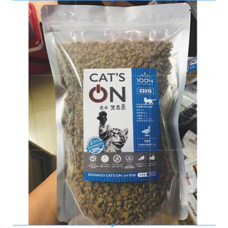 [1KG] Hạt CAT'S ON Thức Ăn Cho Mèo Mọi Lứa Tuổi, Hạt Dinh Dưỡng Cho Mèo Giá Rẻ, Cat's On Hàn Quốc