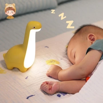 Đèn ngủ khủng long dễ thương, Đèn khủng long có thể sạc lại với hình dạng dễ thương Trang trí phòng, Đèn ngủ đầu giường di động cho phòng ngủ, phòng khách, trang trí bàn làm việc, Quà tặng sinh nhật