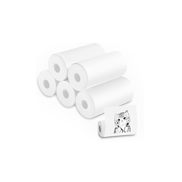 Cuộn giấy decal dán cho L8, lưu mực 2 năm