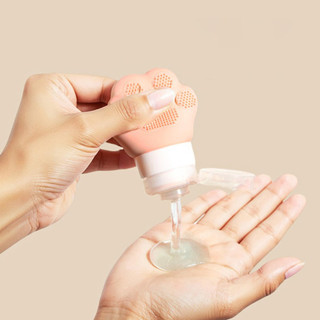30ml Star Flower Cat Claw Silicone Pha Chế Chai Du Lịch Di Động Dầu Gội Bảo Quản Chai Mỹ Phẩm Pha Chế Chai Rỗng
