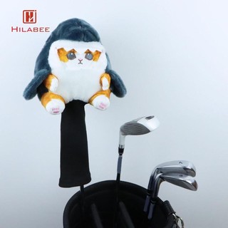 Hilabee Driver Club Head Cover Golfer Thiết Bị Bảo Vệ Ngộ nghĩnh Đáng Yêu Mới Lạ Sang Trọng Cho