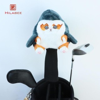 Hilabee Driver Club Head Cover Golfer Thiết Bị Bảo Vệ Ngộ nghĩnh Đáng Yêu Mới Lạ Sang Trọng Cho