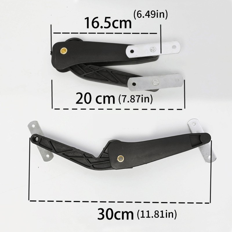 Shas 2 Chiếc Ô Tô Mái Hộp Nắp Nâng Thay Thế Chống Thời Tiết Mái Hộp Nắp Hỗ Trợ Đảm Bảo An Toàn Ổn Định Trong Tr