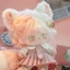 【Bingo】Búp bê cotton 20cm, búp bê mặc đồ dễ thương, đồ chơi có bộ xương [1 váy trượt ngẫu nhiên] búp bê có tóc, quà sinh nhật (0270-7)