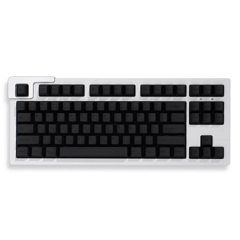 Yongqiu Retro Tối Giản Đen Xám Nhật Bản Keycap Cherry Profile Dye-Sub Keycaps Bộ Bàn Phím Cơ mx switch | BigBuy360 - bigbuy360.vn