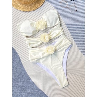 Set Bodysuit Và Chân Váy Hoa Đi Biển OceanBlu Bikini
