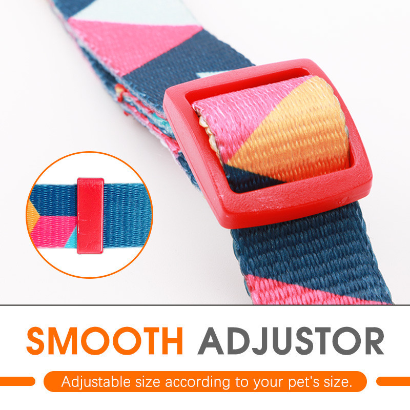 HamshMoc Cổ Chó Có Thể Điều Chỉnh Nylon Mềm Cổ Thú Cưng Hạng Nặng Với Khóa Kim Loại Cho Nhỏ Vừa Chó Lớn Đi Bộ Ngoài Trời