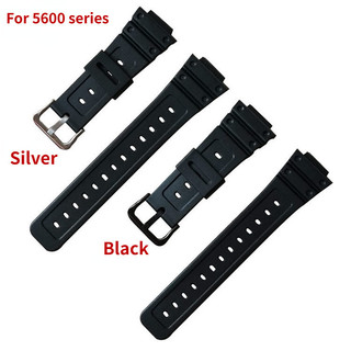 Dây đồng hồ silicon 16mm cho Casio G-Shock GW-M5610/DW-5600/DW-5610/DW-5700/DW-6900/9052, vòng tay PU nhựa, dùng cho nam nữ, kỹ thuật số