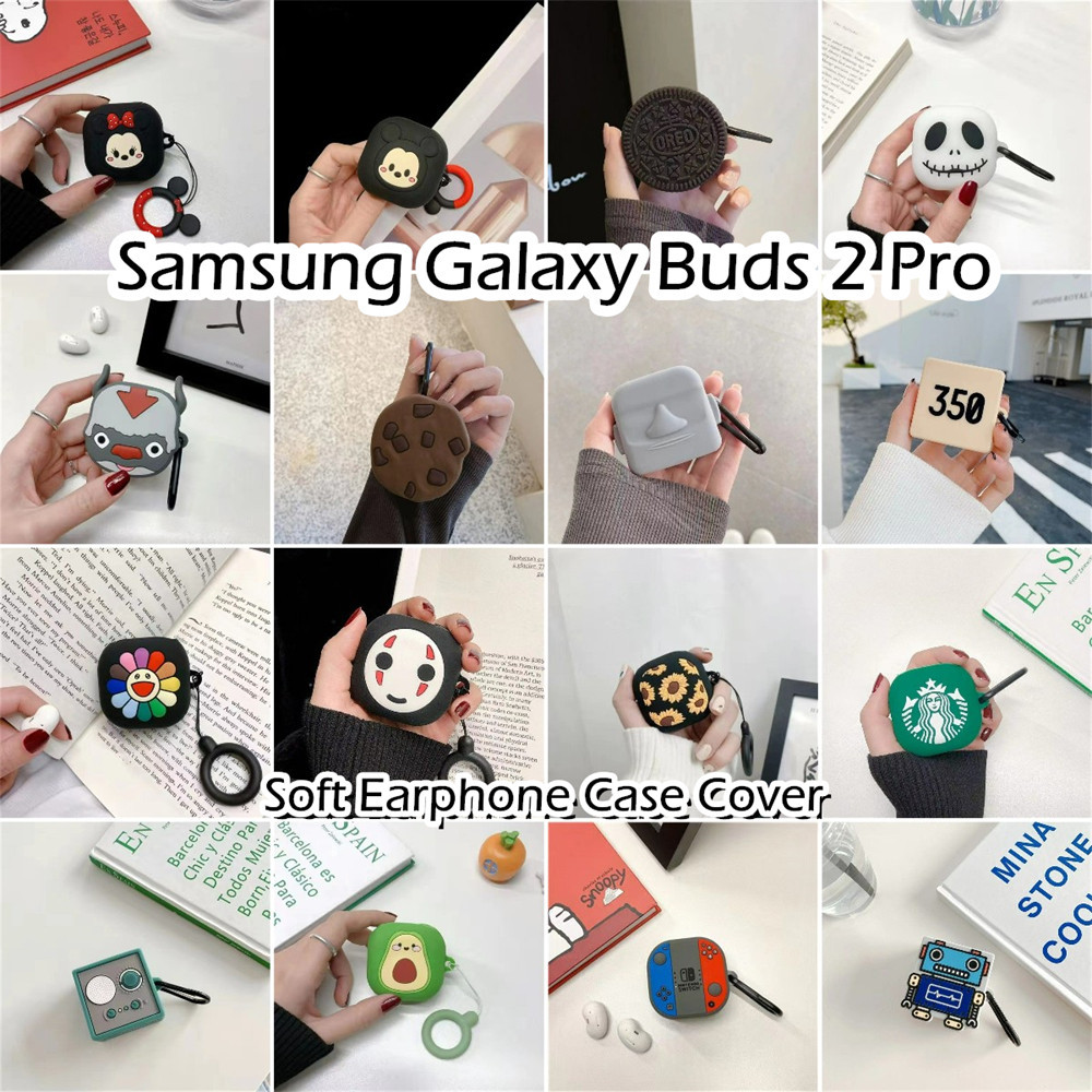[Ngôi sao tương lai] Dành cho Ốp lưng Samsung Galaxy Buds 2 Pro Phim hoạt hình ngộ nghĩnh tạo kiểu Vỏ tai nghe silicon mềm Vỏ NO.1