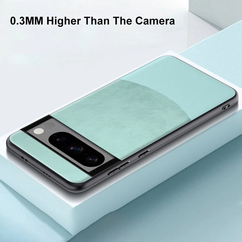 Dành cho Google Pixel 8 / 8 Pro / 8A / 7 / 7 Pro / 7A / 6 / 6 Pro / 6A Vỏ da PU sang trọng Vỏ điện thoại bảo vệ mặt sau