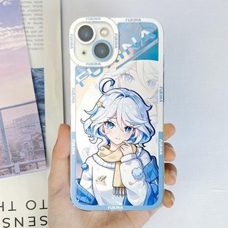 Vỏ Genshin Impact Furina Cho Samsung Galaxy A12 A03 A32 A23 A52 A54 A50 A50S A30S A22 A53 A03S A22 A13 Ốp Điện Thoại Hoạt Hình Anime Silicon Trong Suốt TPU Dễ Thương