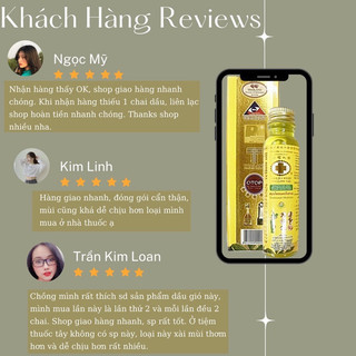 Dầu Thập Tự Vàng Gold Cross Yellow Oil Thái Lan 15ml