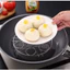YYlingx Giá hấp trứng, Giá đỡ khay hấp đa chức năng bằng thép không gỉ, Chân máy dày chất lượng cao Kệ cách nhiệt chân cao cho nồi cơm điện